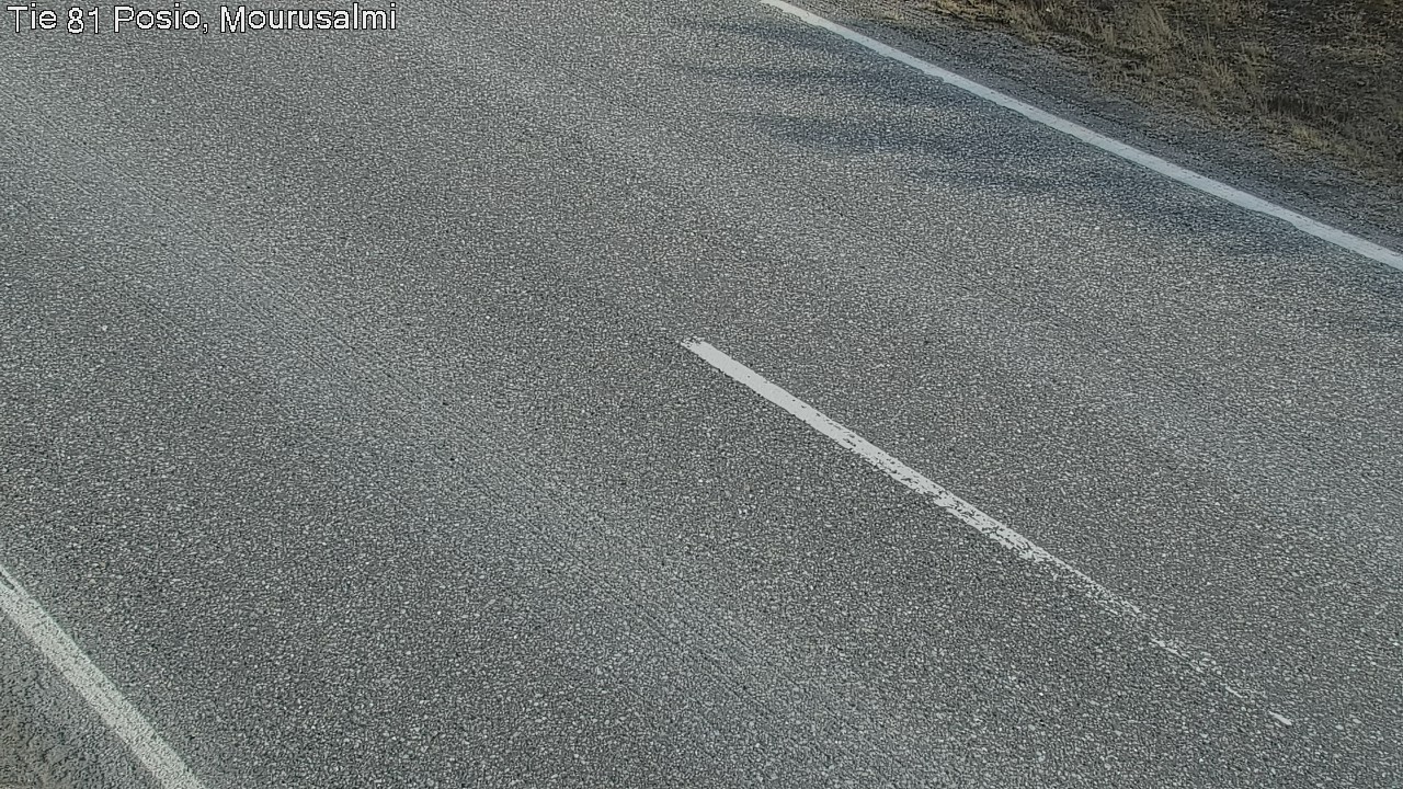 Weather Camera Image Väg 81 Posio, Mourusalmi, Posio, Lappi