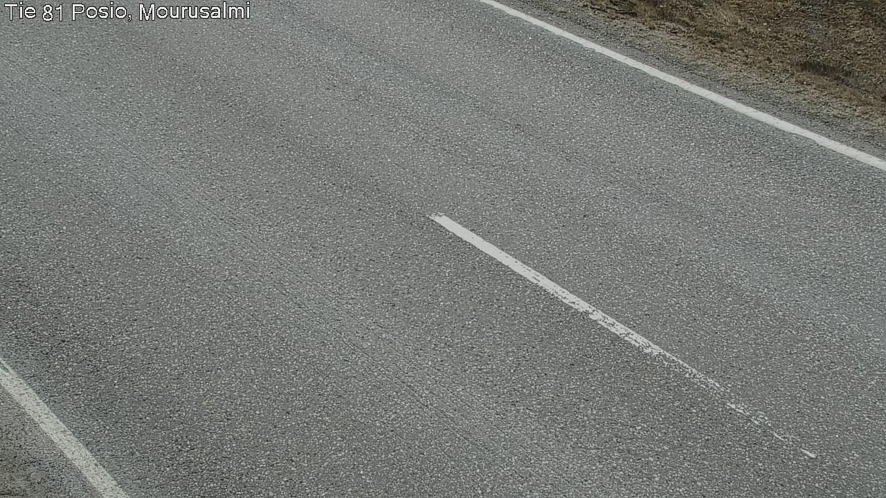 Weather Camera Image Väg 81 Posio, Mourusalmi, Posio, Lappi