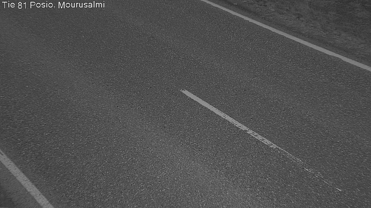 Weather Camera Image Väg 81 Posio, Mourusalmi, Posio, Lappi