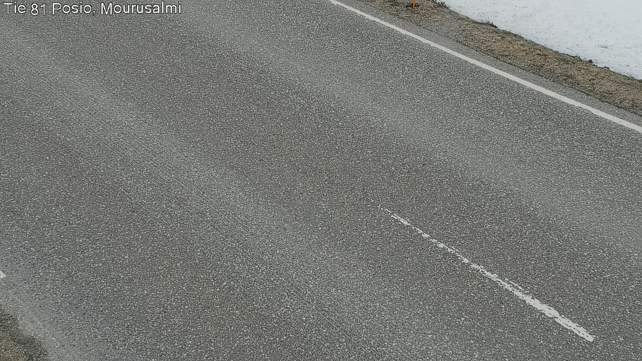 Weather Camera Image Road 81 Posio, Mourusalmi, Posio, Lappi