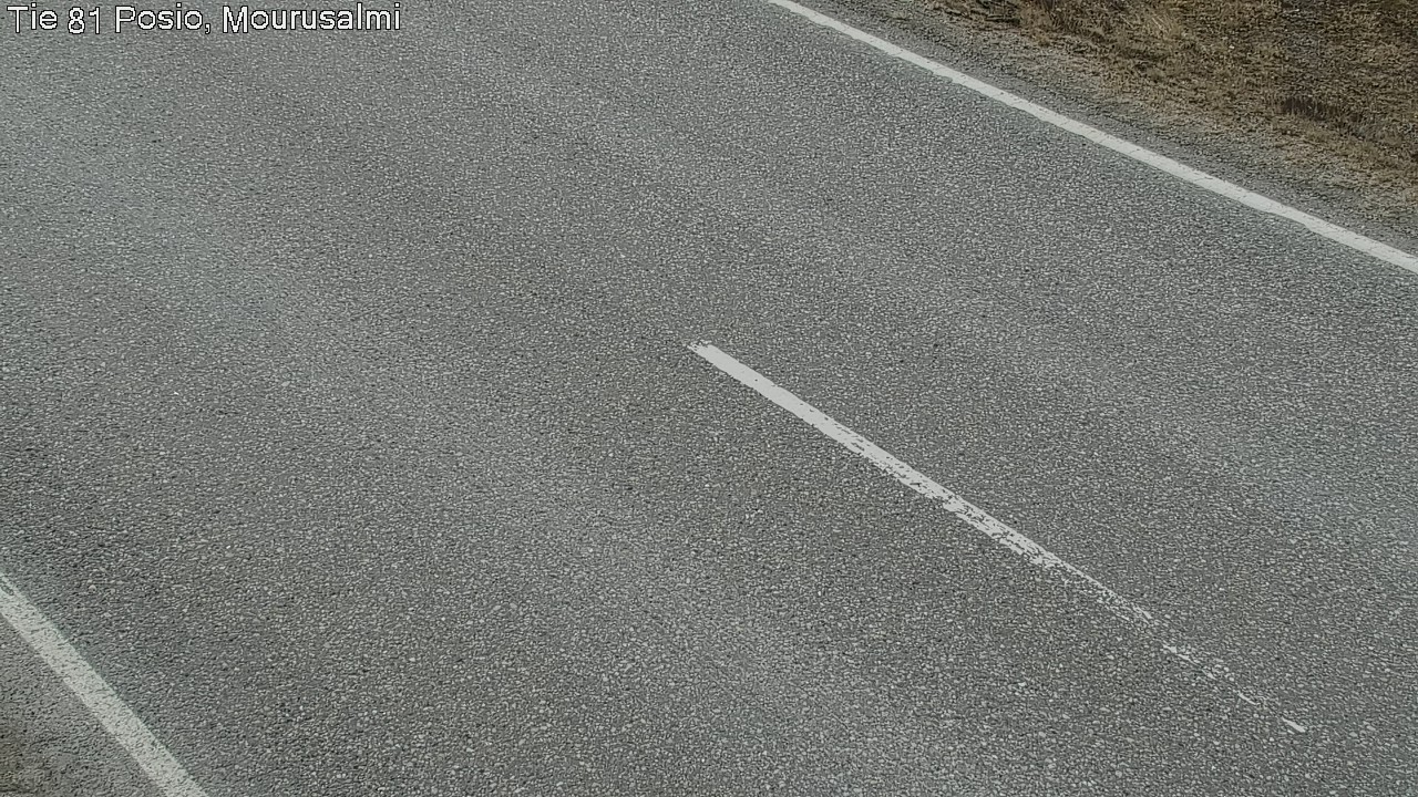 Weather Camera Image Väg 81 Posio, Mourusalmi, Posio, Lappi