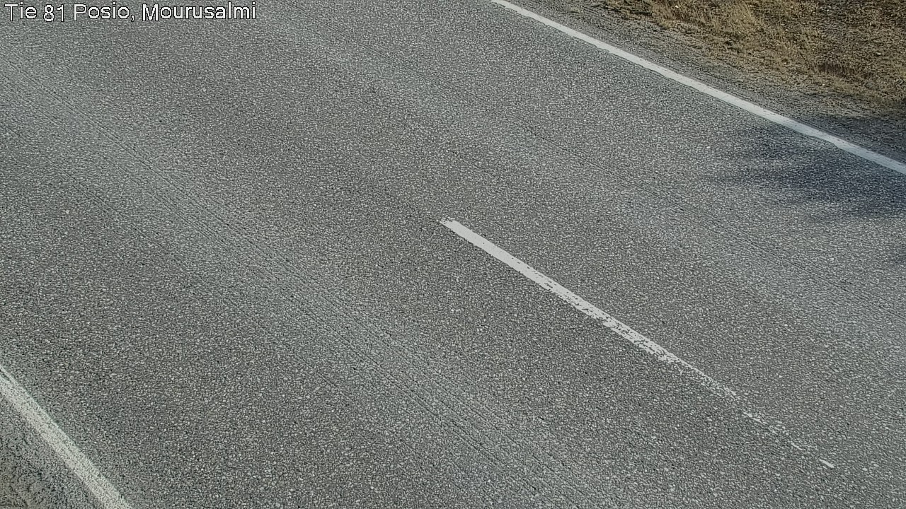 Weather Camera Image Väg 81 Posio, Mourusalmi, Posio, Lappi