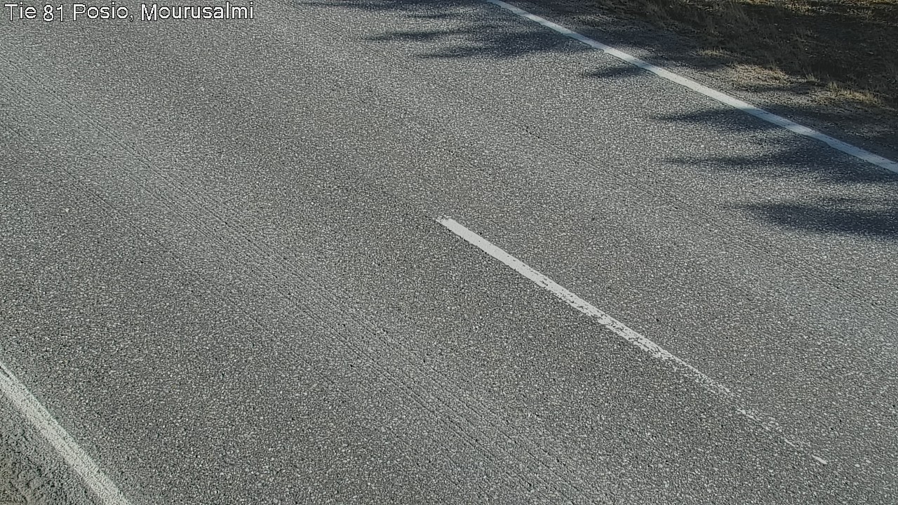 Weather Camera Image Väg 81 Posio, Mourusalmi, Posio, Lappi