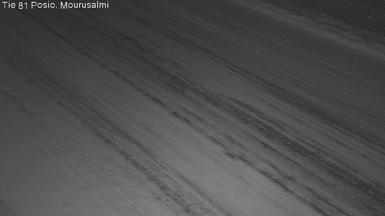 Weather Camera Image Väg 81 Posio, Mourusalmi, Posio, Lappi
