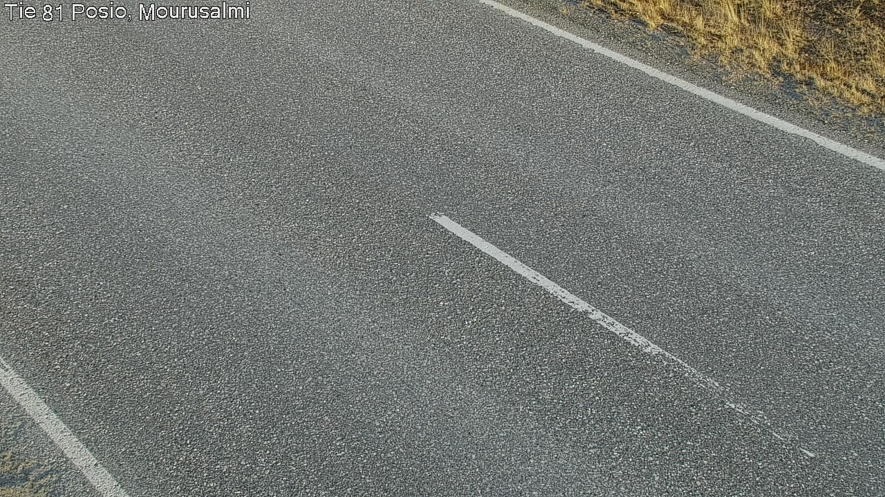 Weather Camera Image Väg 81 Posio, Mourusalmi, Posio, Lappi