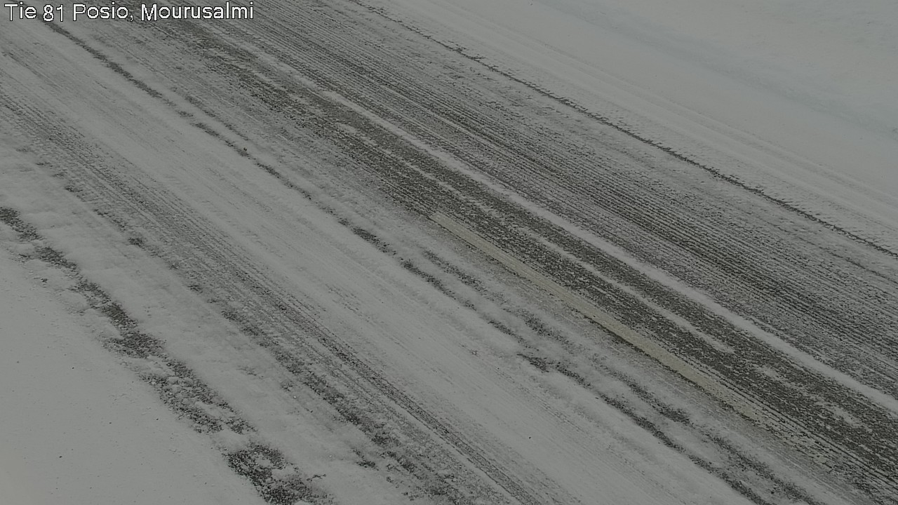 Weather Camera Image Road 81 Posio, Mourusalmi, Posio, Lappi