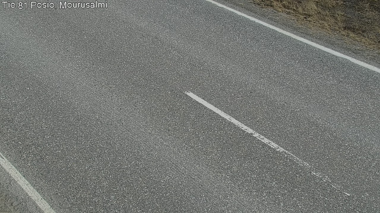 Weather Camera Image Väg 81 Posio, Mourusalmi, Posio, Lappi