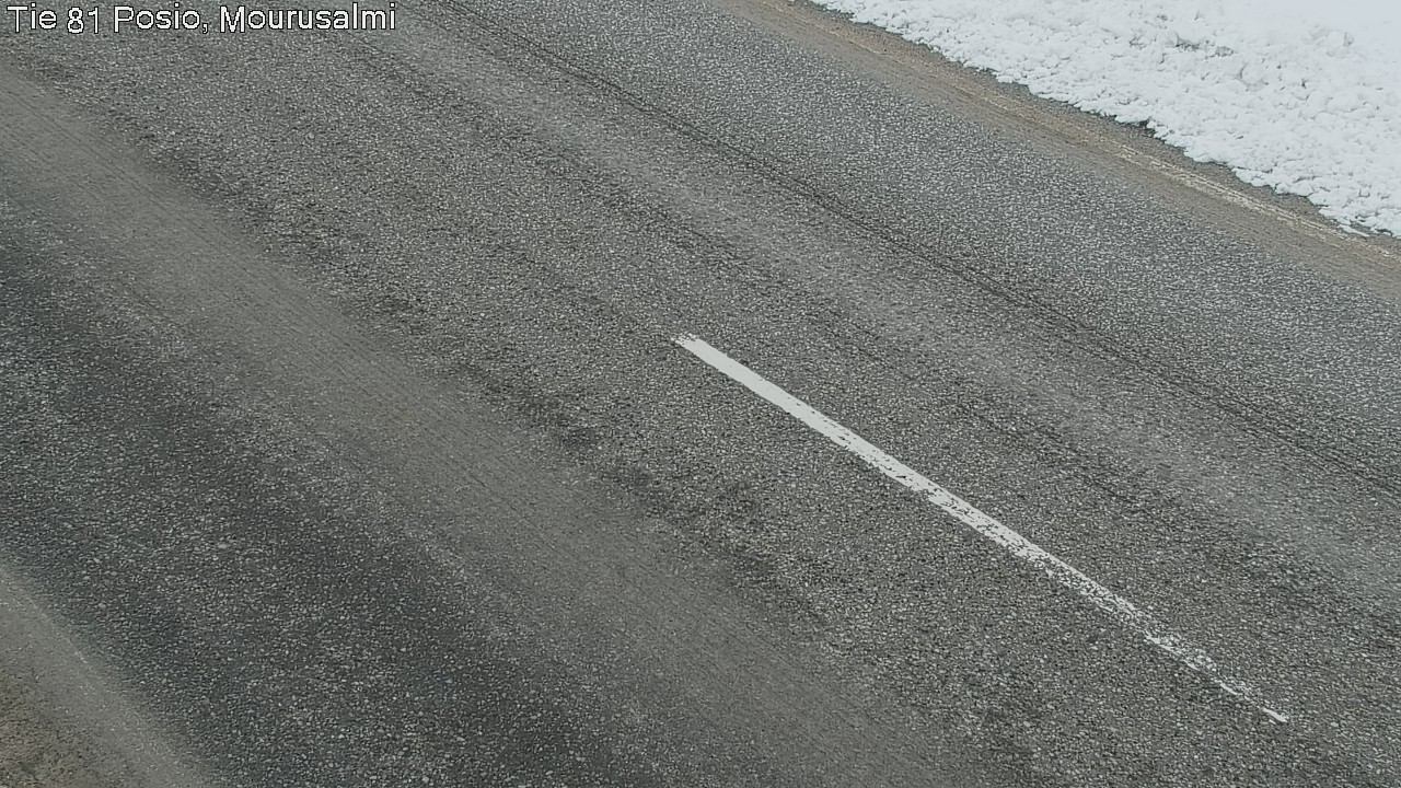 Kelikamerat Kuva Tie 81 Posio, Mourusalmi, Posio, Lappi