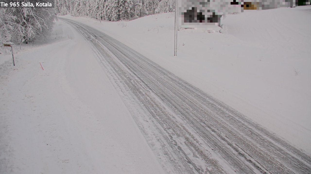 Kelikamerat Kuva Tie 965 Salla, Kotala, Salla, Lappi