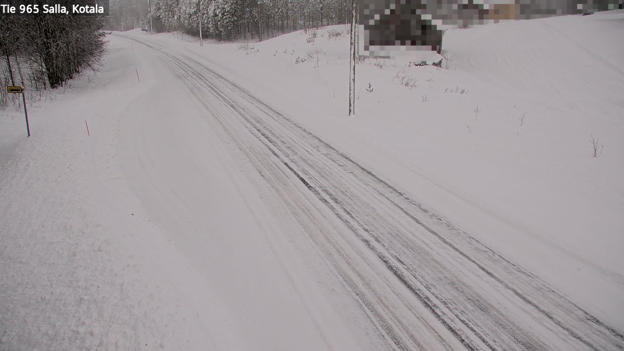 Weather Camera Image Väg 965 Salla, Kotala, Salla, Lappi