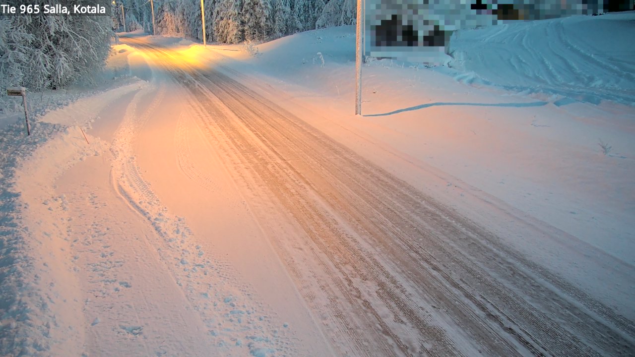 Kelikamerat Kuva Tie 965 Salla, Kotala, Salla, Lappi