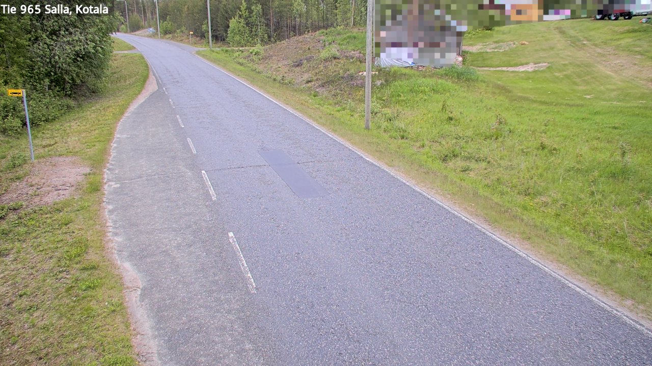 Weather Camera Image Road 965 Salla, Kotala, Salla, Lappi