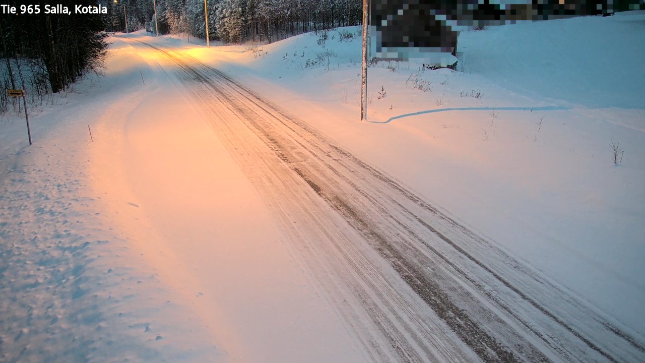 Kelikamerat Kuva Tie 965 Salla, Kotala, Salla, Lappi