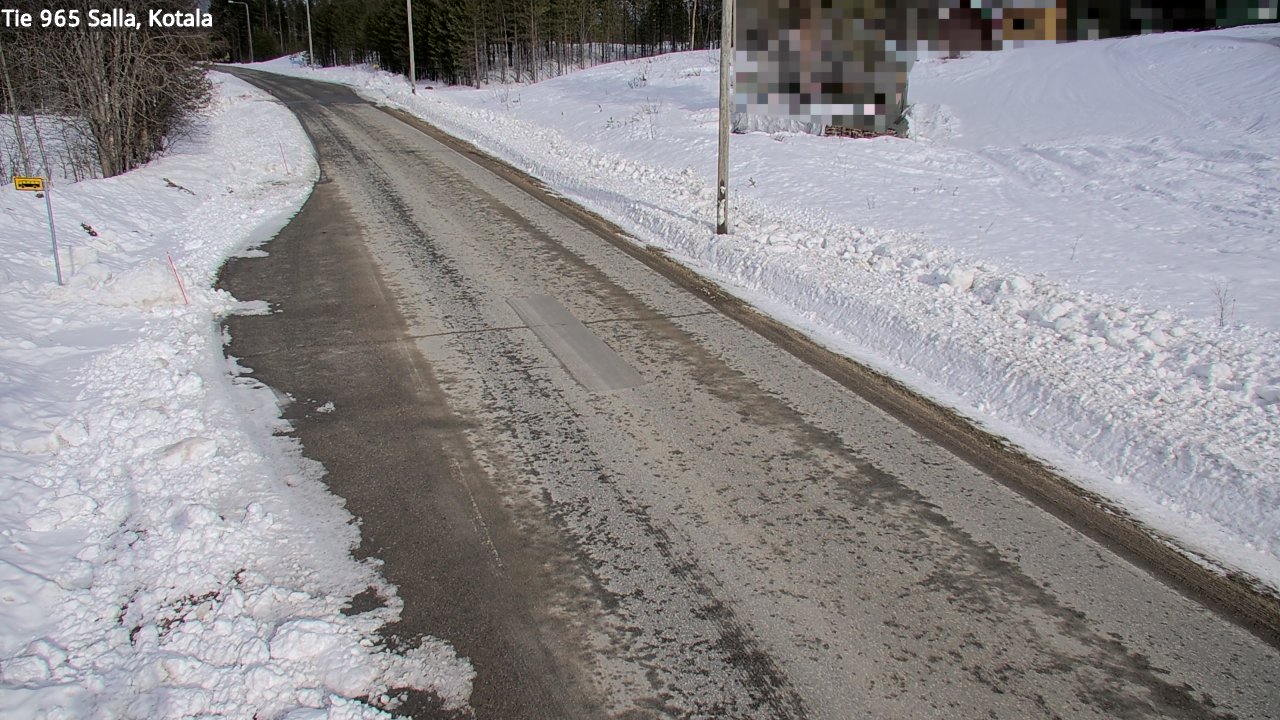 Weather Camera Image Road 965 Salla, Kotala, Salla, Lappi