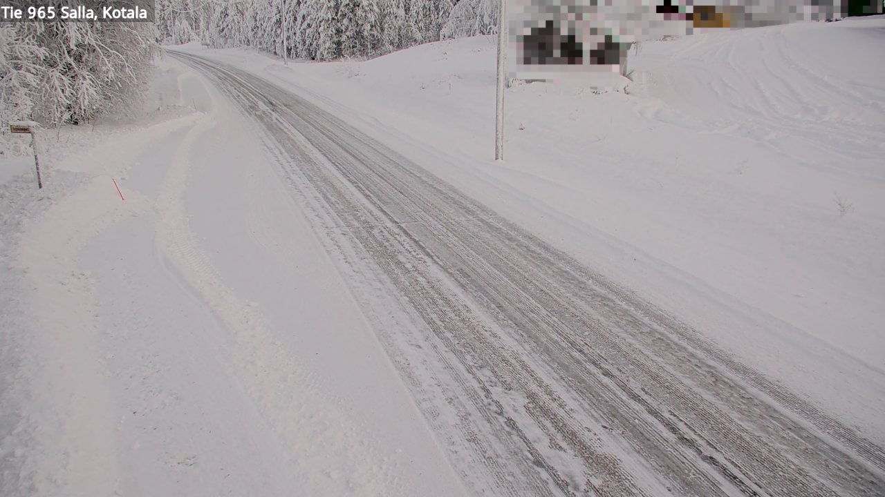 Kelikamerat Kuva Tie 965 Salla, Kotala, Salla, Lappi