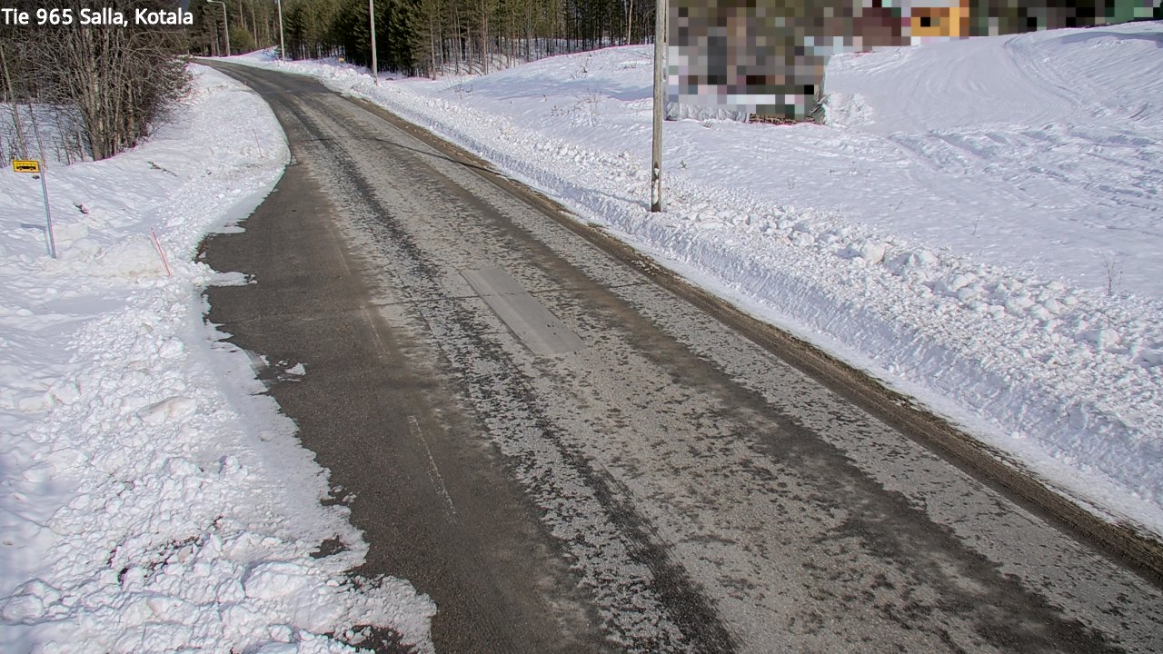 Weather Camera Image Road 965 Salla, Kotala, Salla, Lappi