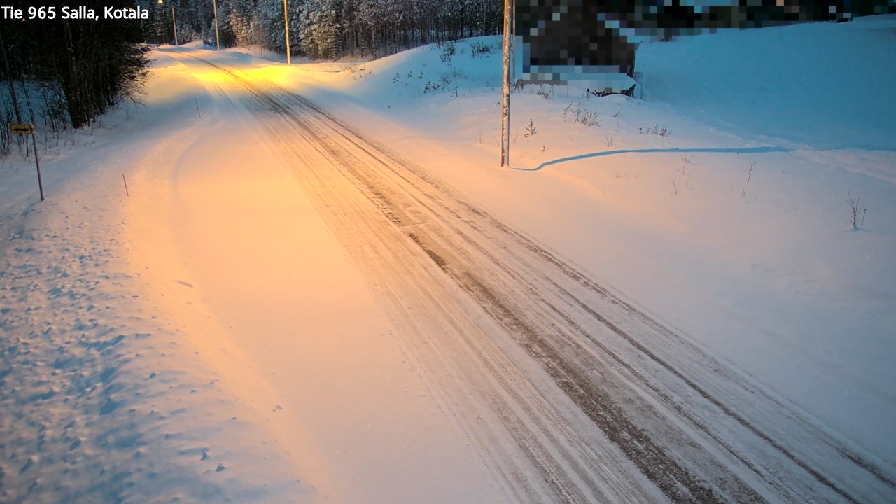 Kelikamerat Kuva Tie 965 Salla, Kotala, Salla, Lappi