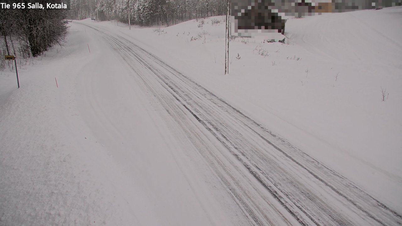 Weather Camera Image Väg 965 Salla, Kotala, Salla, Lappi