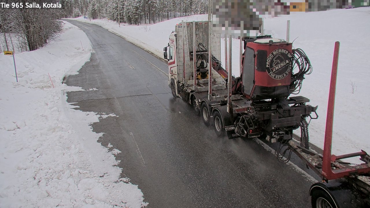 Kelikamerat Kuva Tie 965 Salla, Kotala, Salla, Lappi