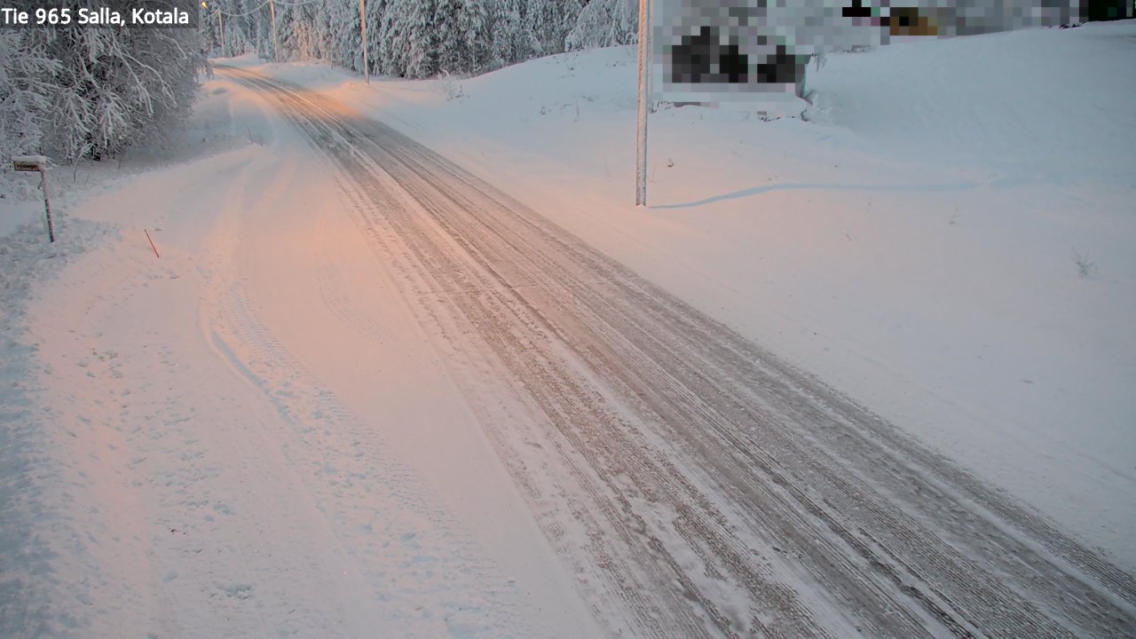Kelikamerat Kuva Tie 965 Salla, Kotala, Salla, Lappi