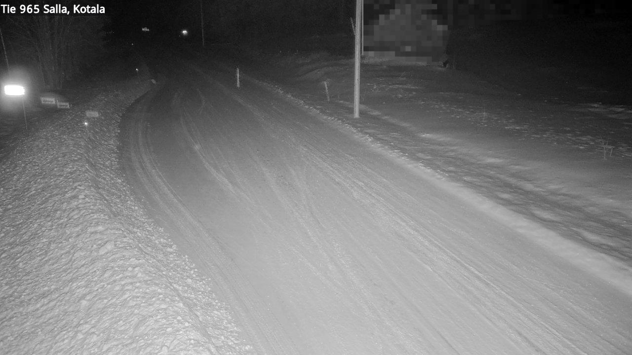 Weather Camera Image Väg 965 Salla, Kotala, Salla, Lappi
