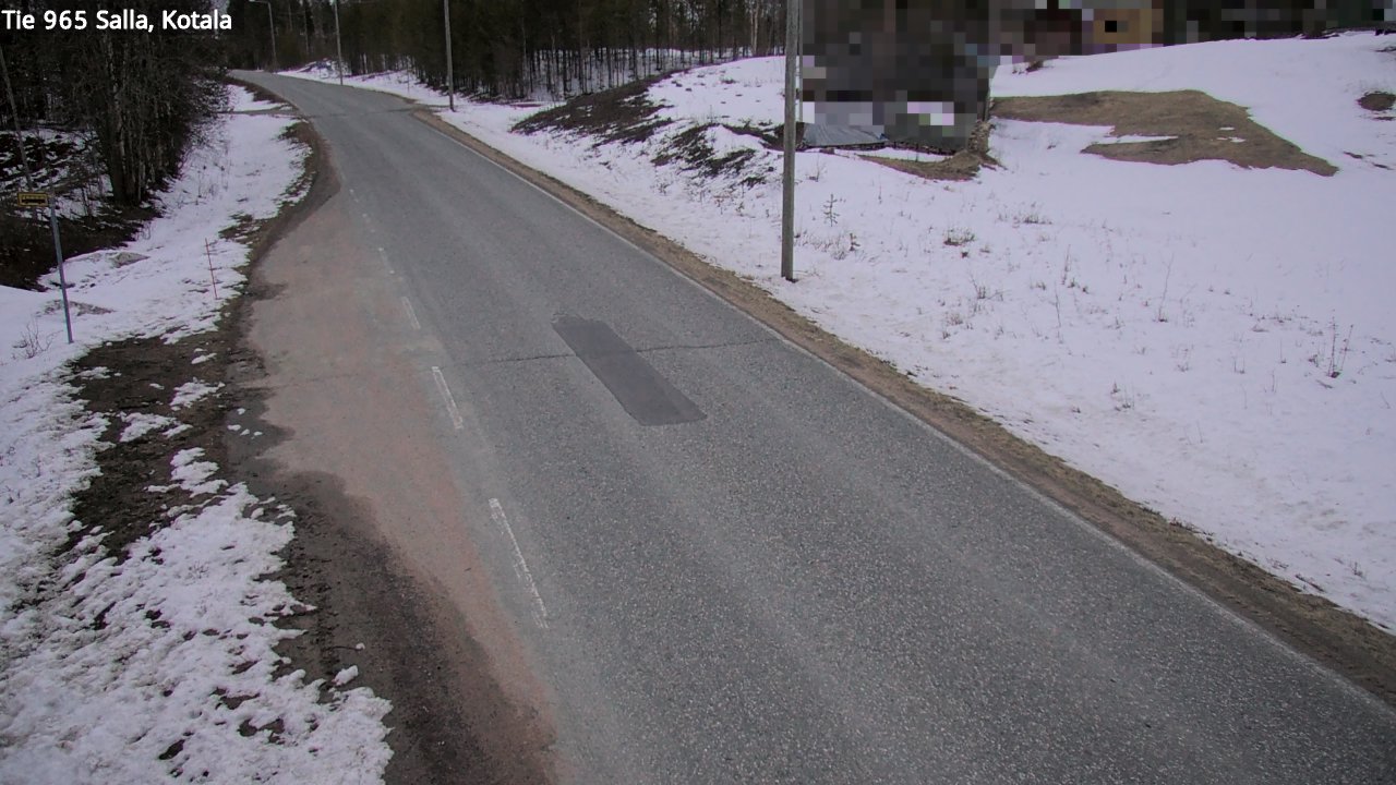 Weather Camera Image Road 965 Salla, Kotala, Salla, Lappi