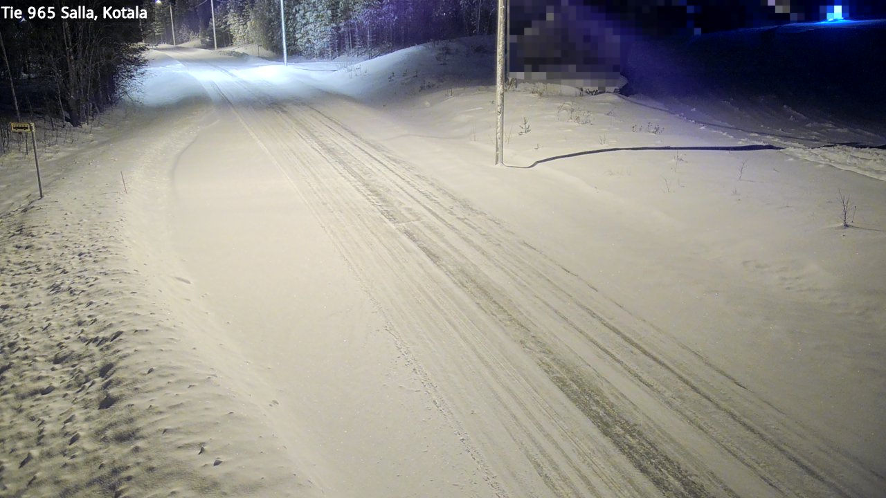 Kelikamerat Kuva Tie 965 Salla, Kotala, Salla, Lappi