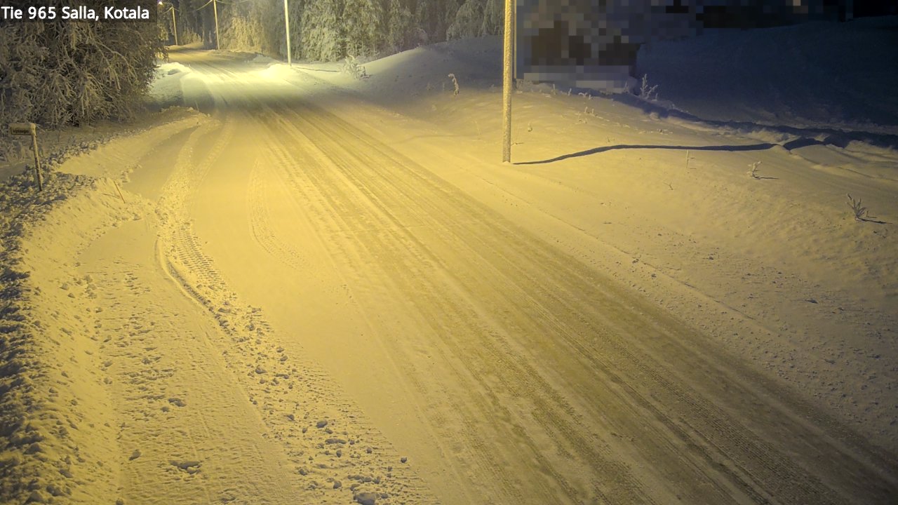 Kelikamerat Kuva Tie 965 Salla, Kotala, Salla, Lappi