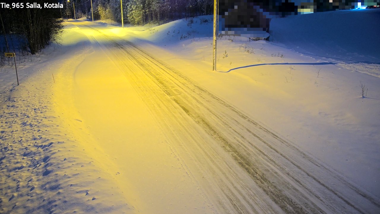 Kelikamerat Kuva Tie 965 Salla, Kotala, Salla, Lappi