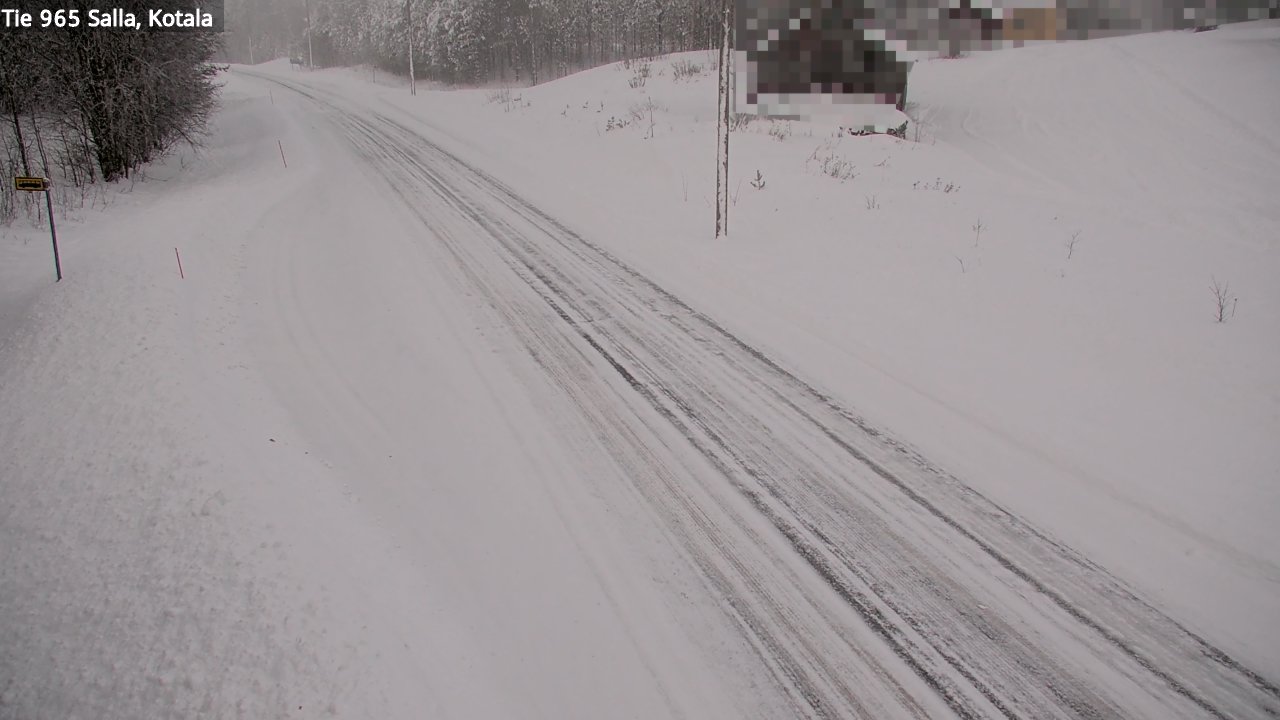 Weather Camera Image Väg 965 Salla, Kotala, Salla, Lappi