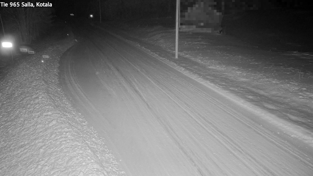 Weather Camera Image Väg 965 Salla, Kotala, Salla, Lappi