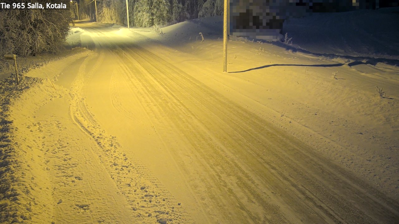 Kelikamerat Kuva Tie 965 Salla, Kotala, Salla, Lappi