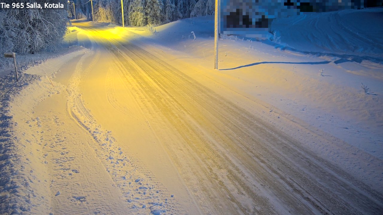 Kelikamerat Kuva Tie 965 Salla, Kotala, Salla, Lappi