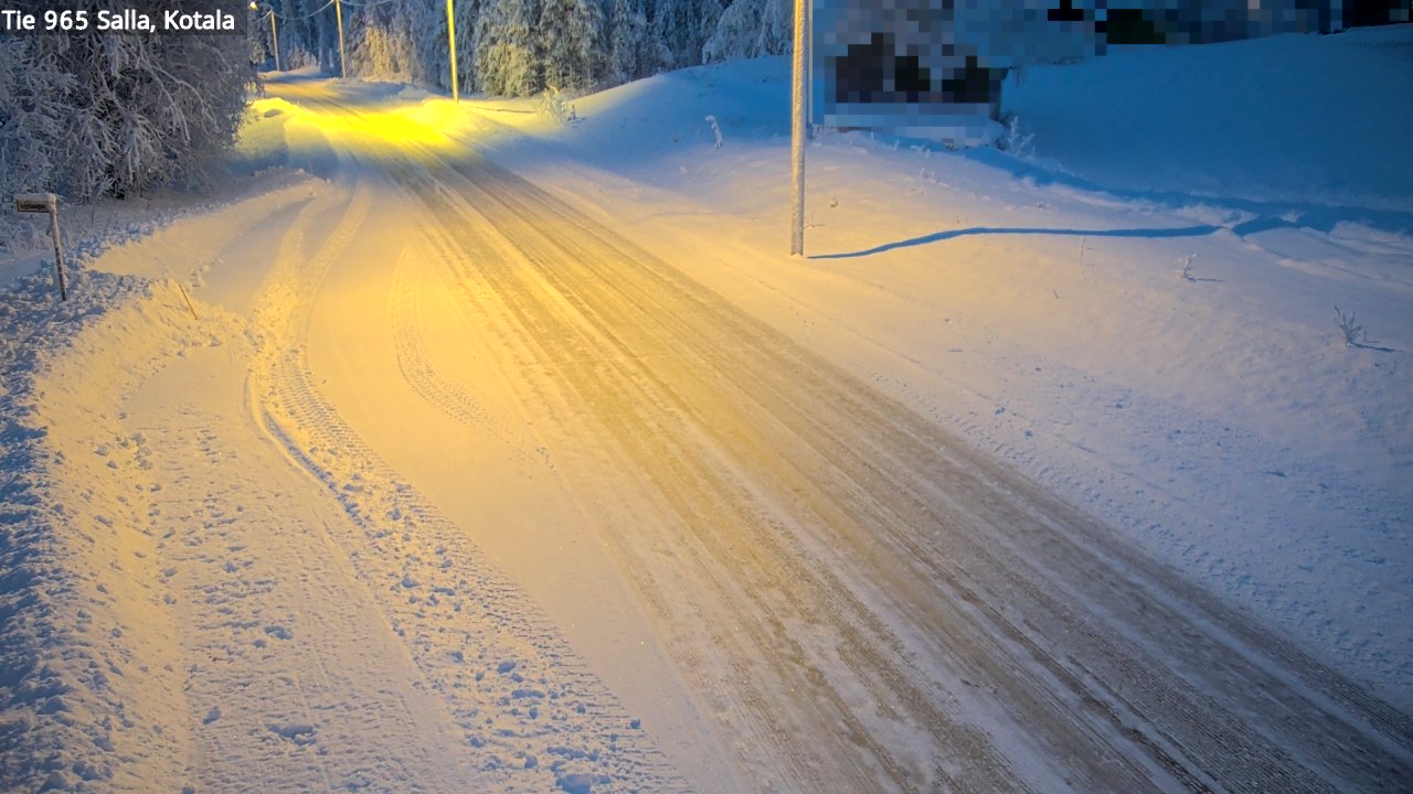 Kelikamerat Kuva Tie 965 Salla, Kotala, Salla, Lappi