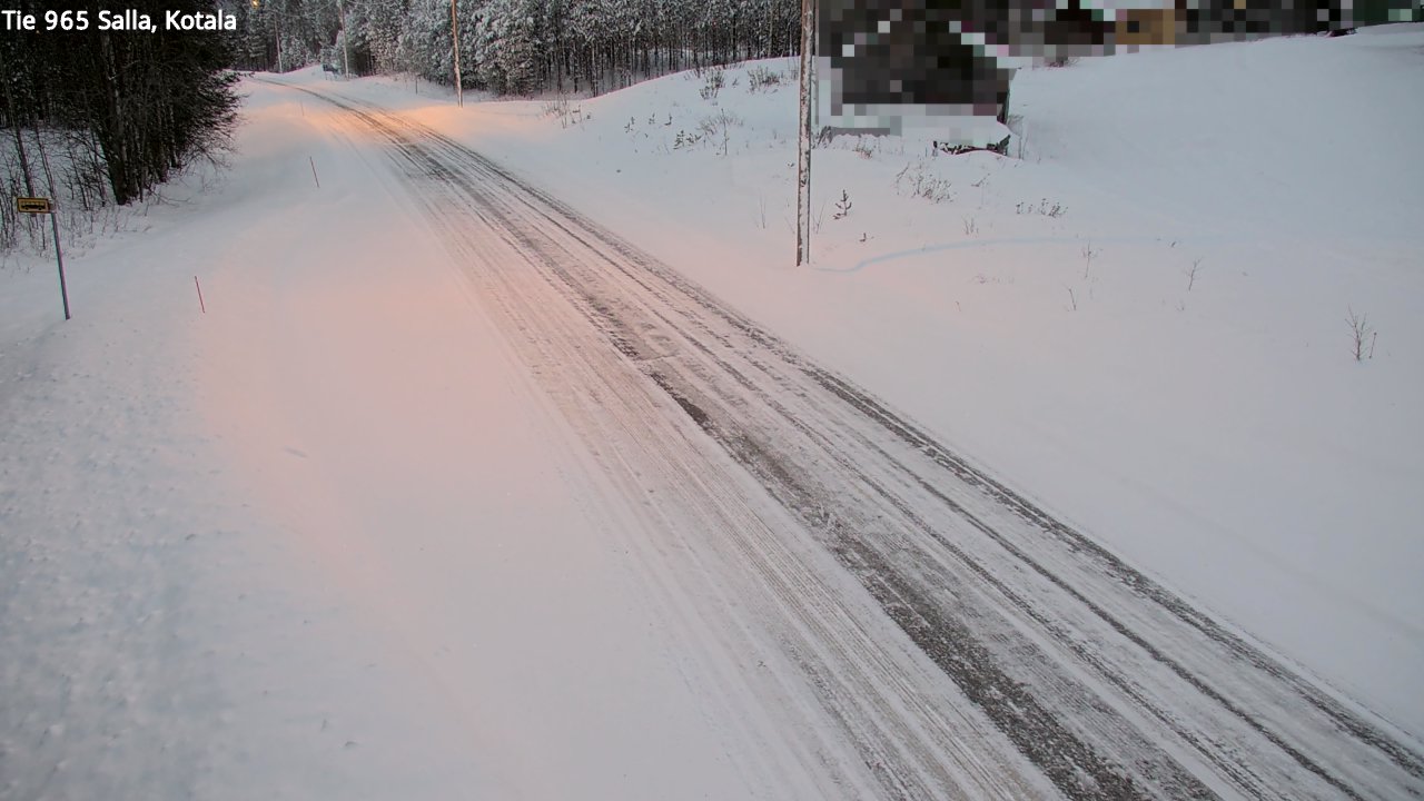 Kelikamerat Kuva Tie 965 Salla, Kotala, Salla, Lappi