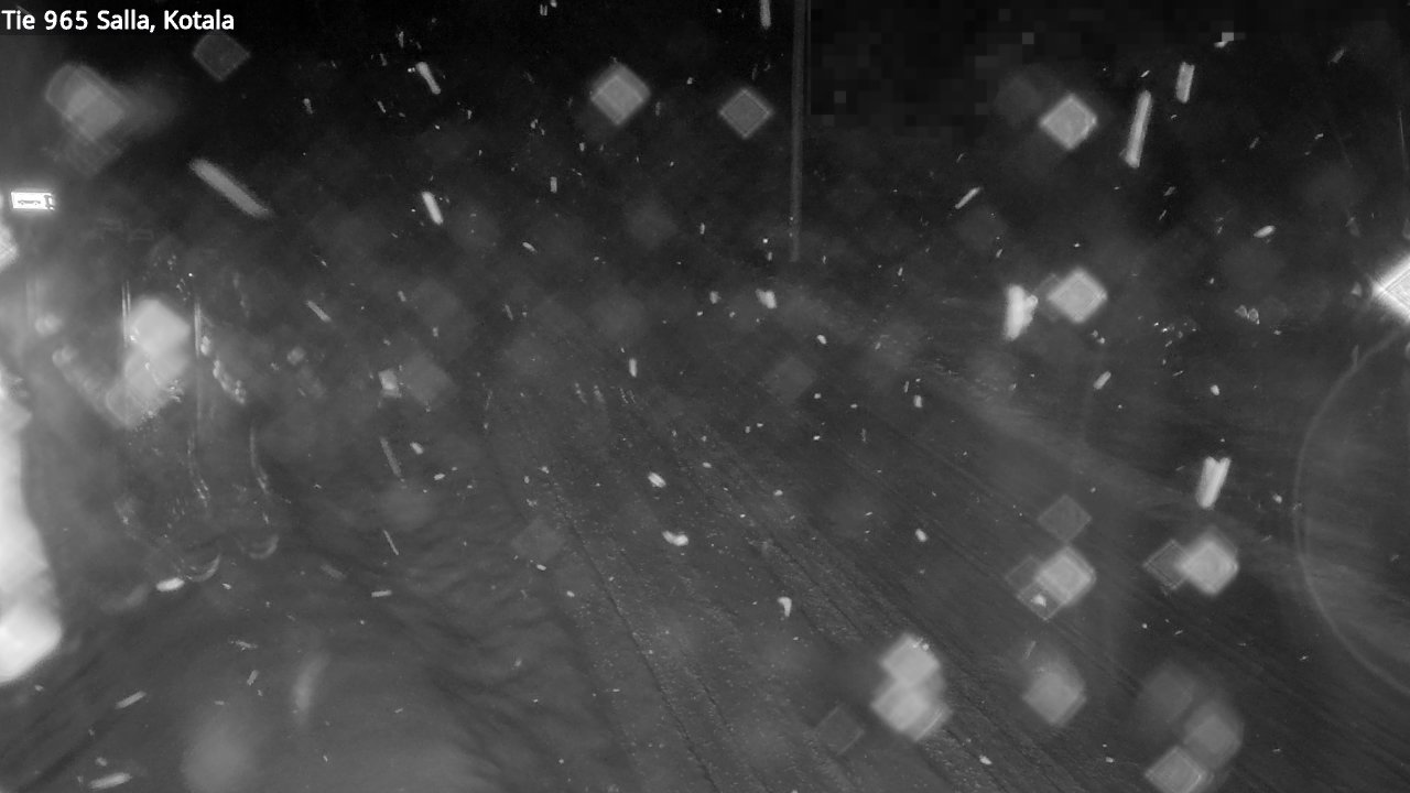 Weather Camera Image Väg 965 Salla, Kotala, Salla, Lappi