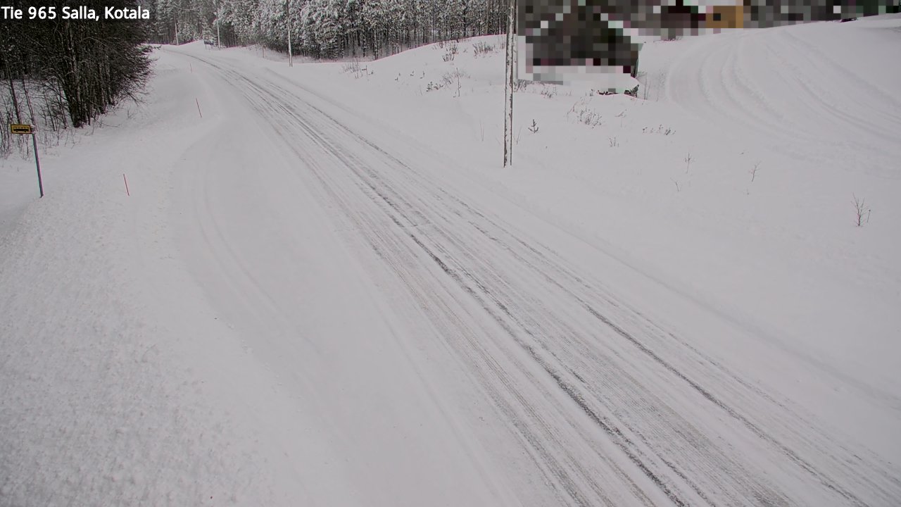 Weather Camera Image Väg 965 Salla, Kotala, Salla, Lappi