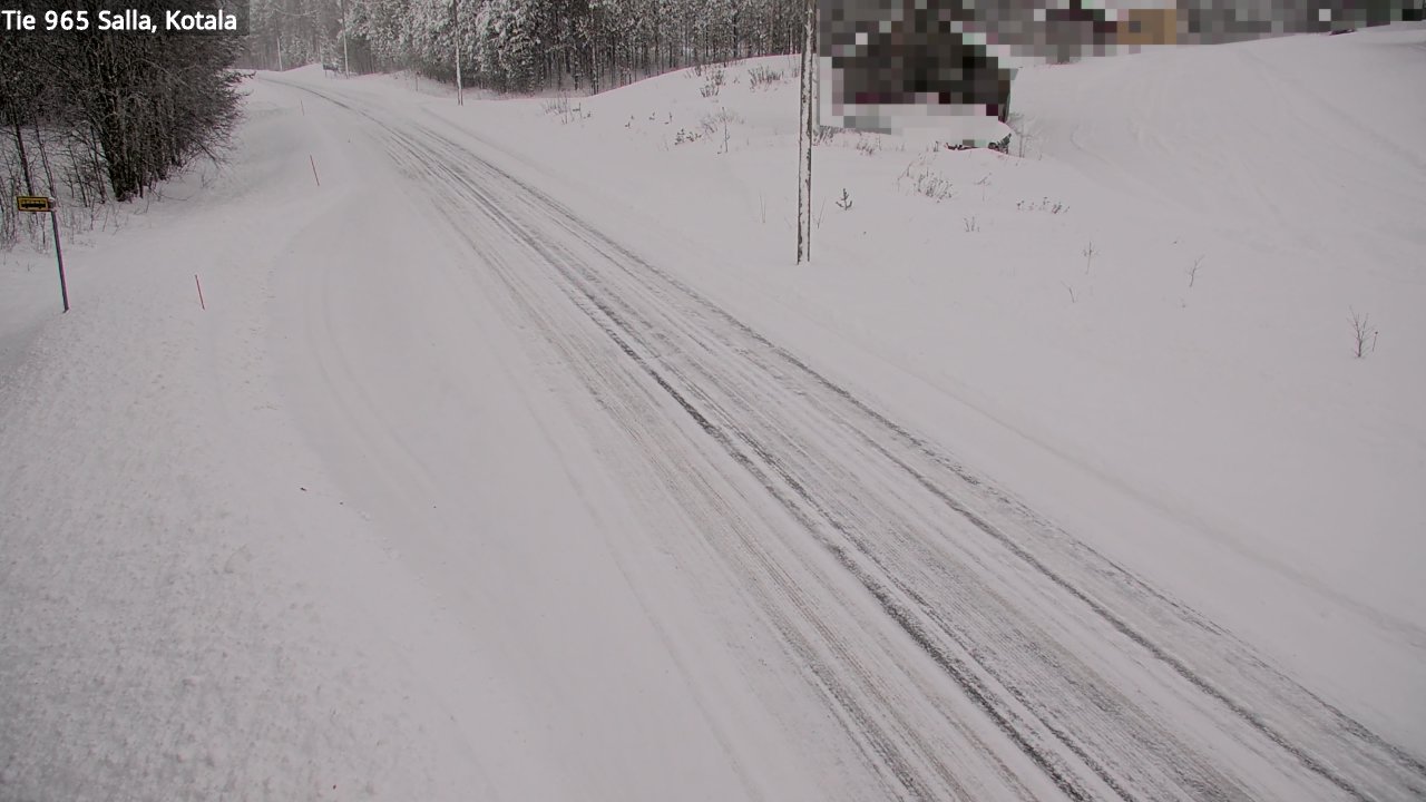 Weather Camera Image Väg 965 Salla, Kotala, Salla, Lappi