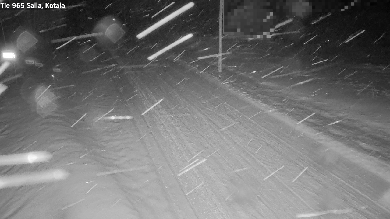 Weather Camera Image Väg 965 Salla, Kotala, Salla, Lappi