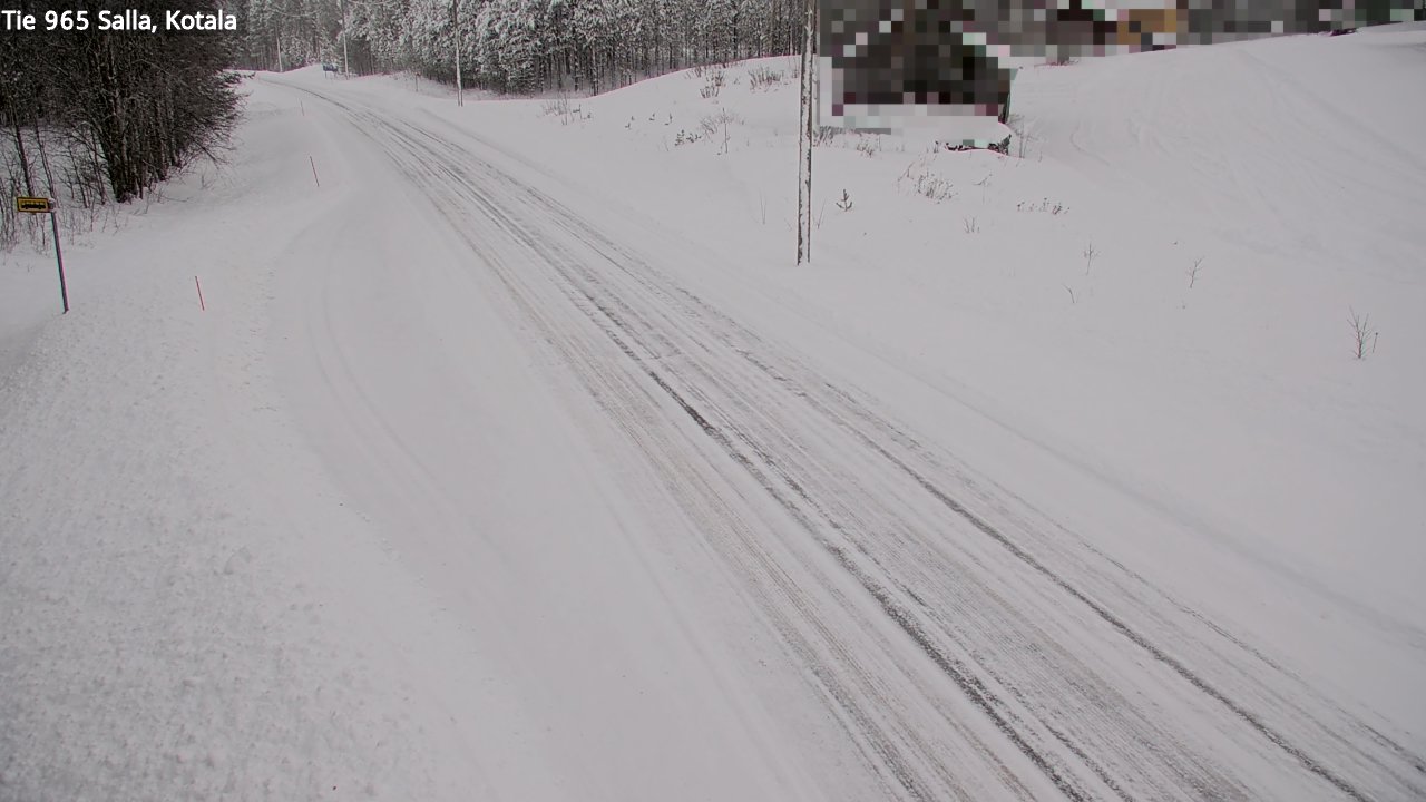 Weather Camera Image Väg 965 Salla, Kotala, Salla, Lappi