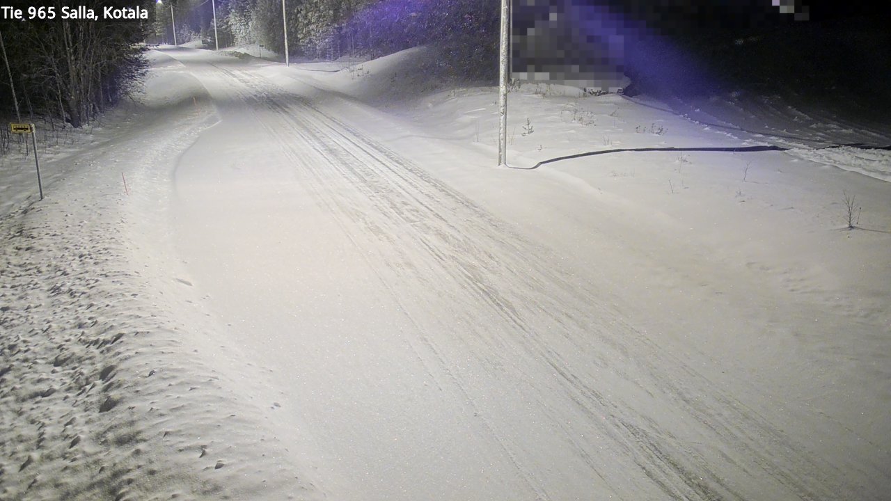 Kelikamerat Kuva Tie 965 Salla, Kotala, Salla, Lappi