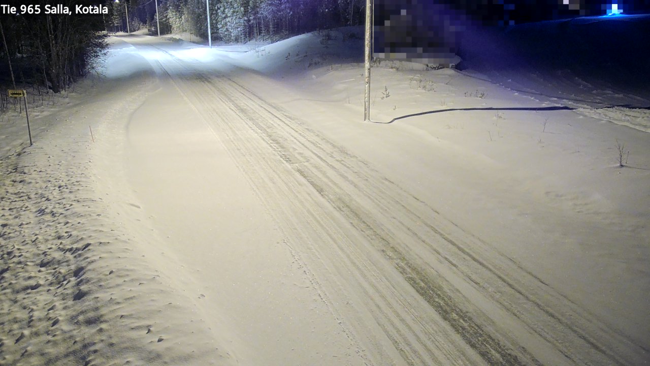 Kelikamerat Kuva Tie 965 Salla, Kotala, Salla, Lappi