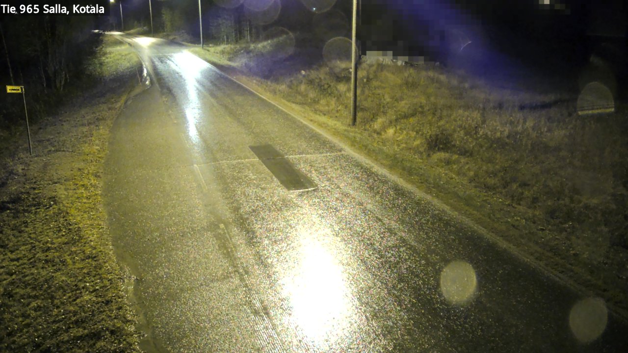 Weather Camera Image Väg 965 Salla, Kotala, Salla, Lappi