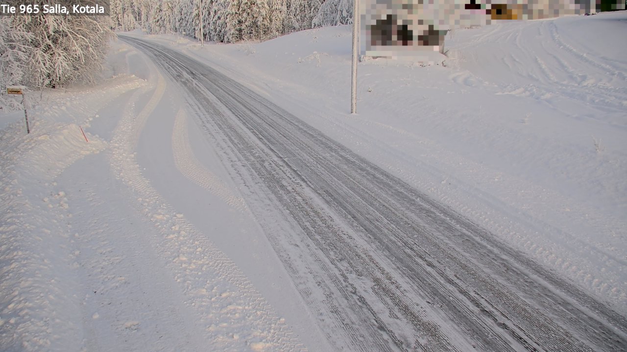 Kelikamerat Kuva Tie 965 Salla, Kotala, Salla, Lappi
