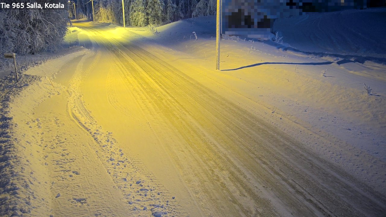 Kelikamerat Kuva Tie 965 Salla, Kotala, Salla, Lappi