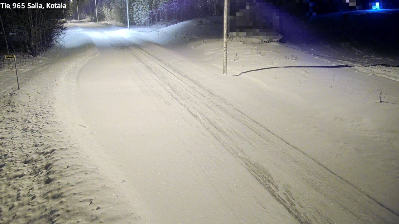 Kelikamerat Kuva Tie 965 Salla, Kotala, Salla, Lappi