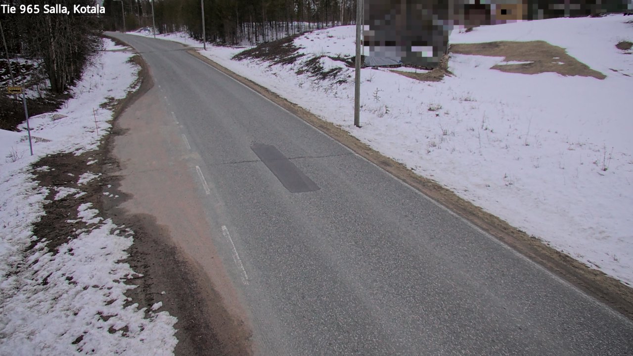 Weather Camera Image Road 965 Salla, Kotala, Salla, Lappi