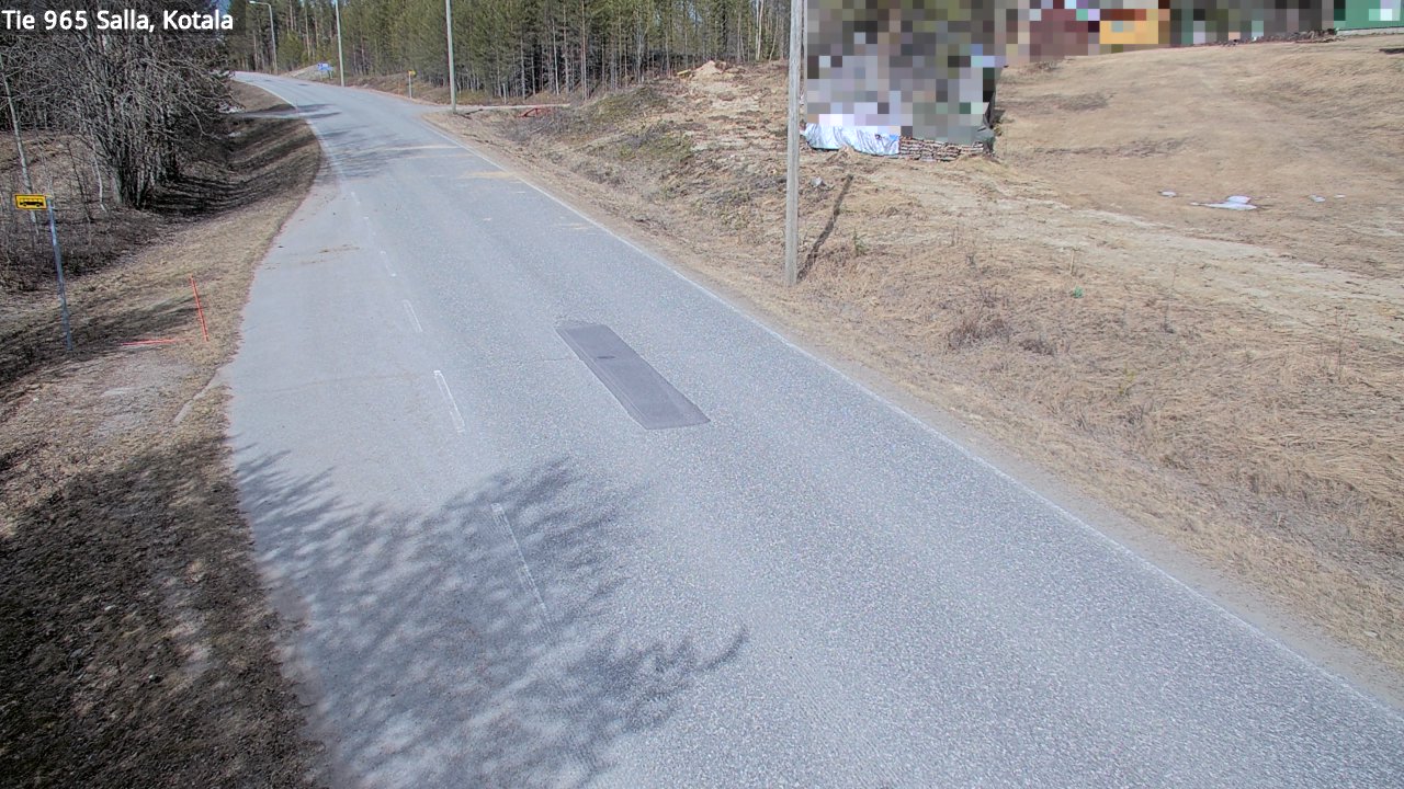 Weather Camera Image Road 965 Salla, Kotala, Salla, Lappi