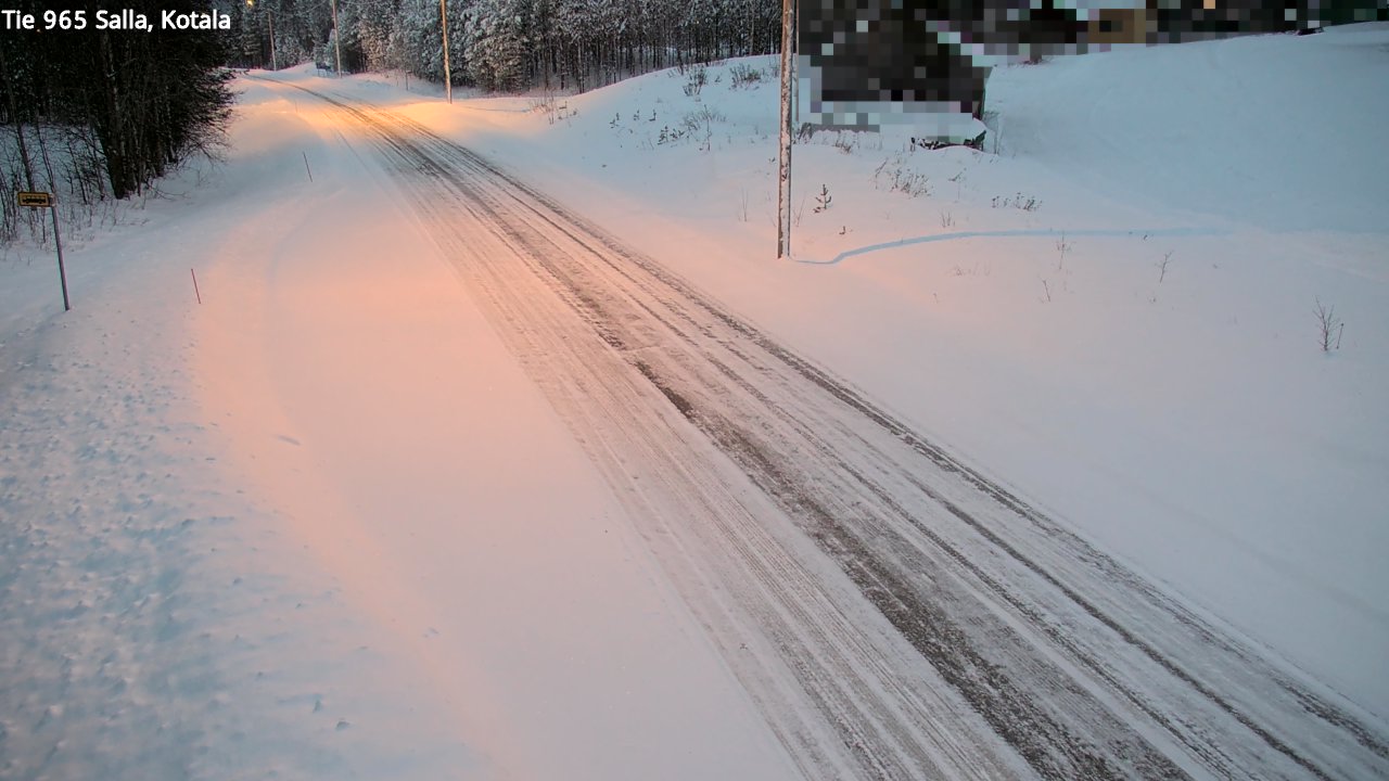 Kelikamerat Kuva Tie 965 Salla, Kotala, Salla, Lappi