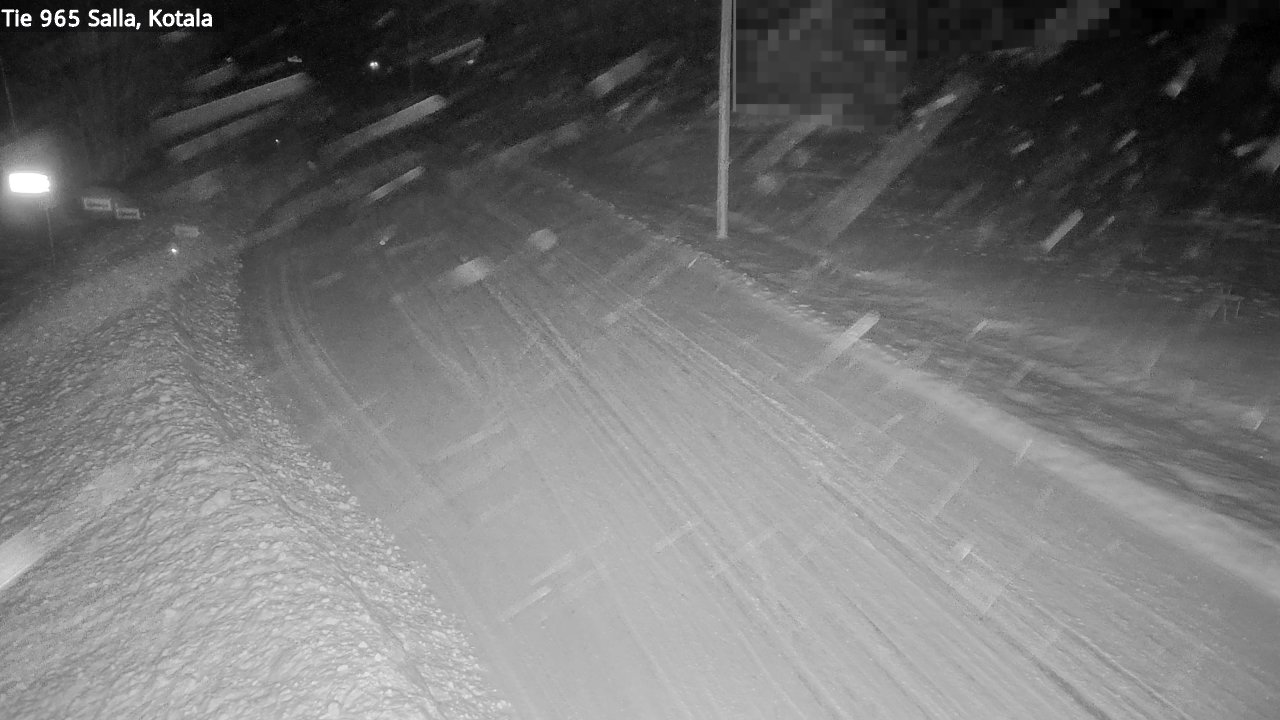 Weather Camera Image Väg 965 Salla, Kotala, Salla, Lappi